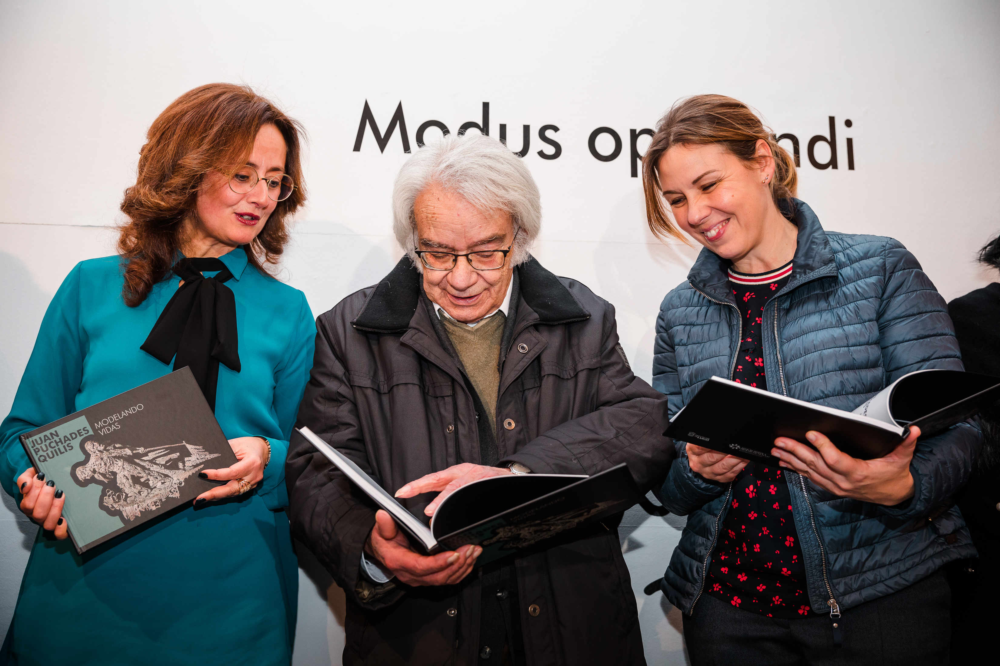 Presentación do catálogo da exposión 'Modelando vidas' de Juan Puchades