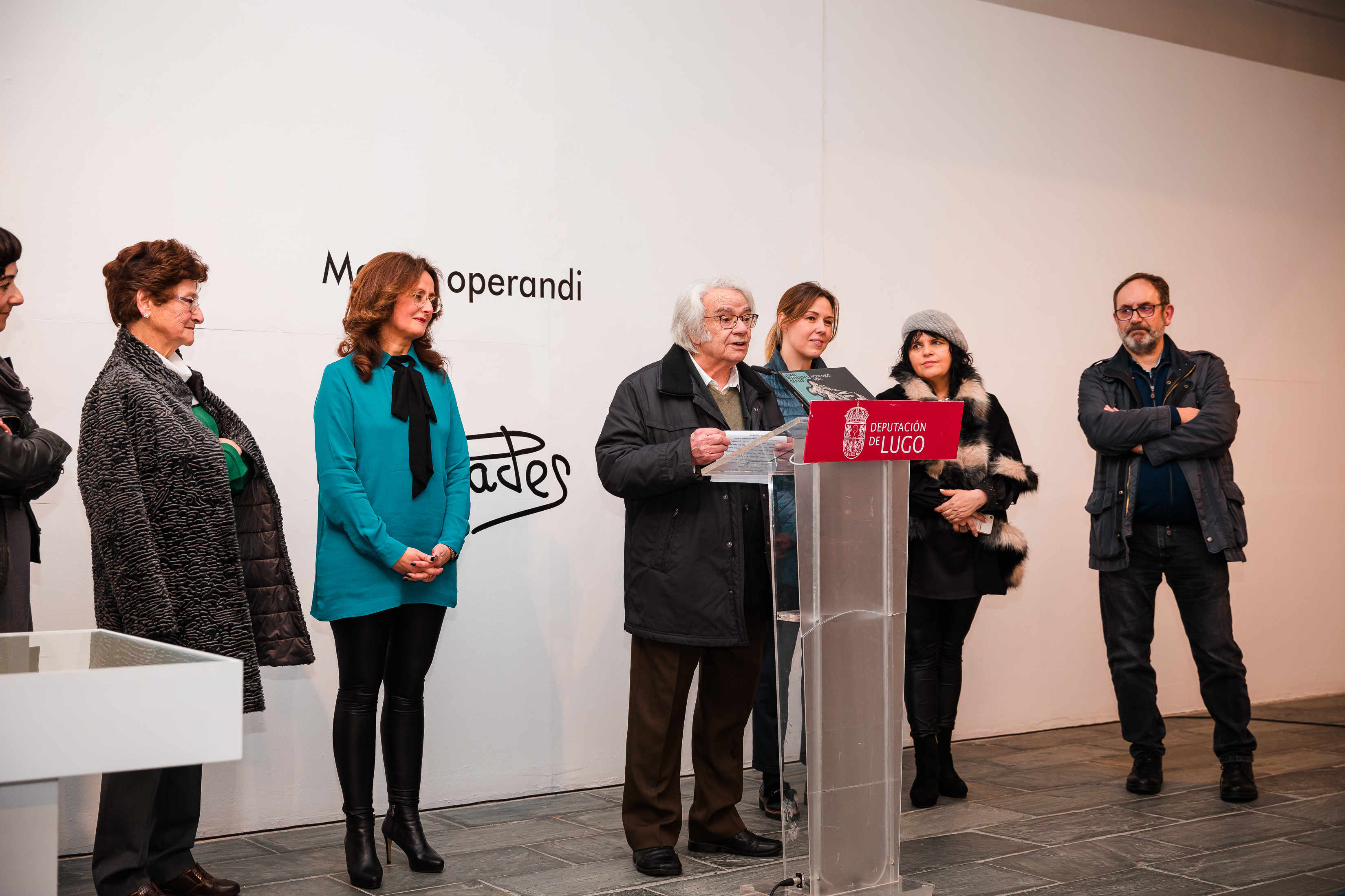 Presentación do catálogo da exposión 'Modelando vidas' de Juan Puchades