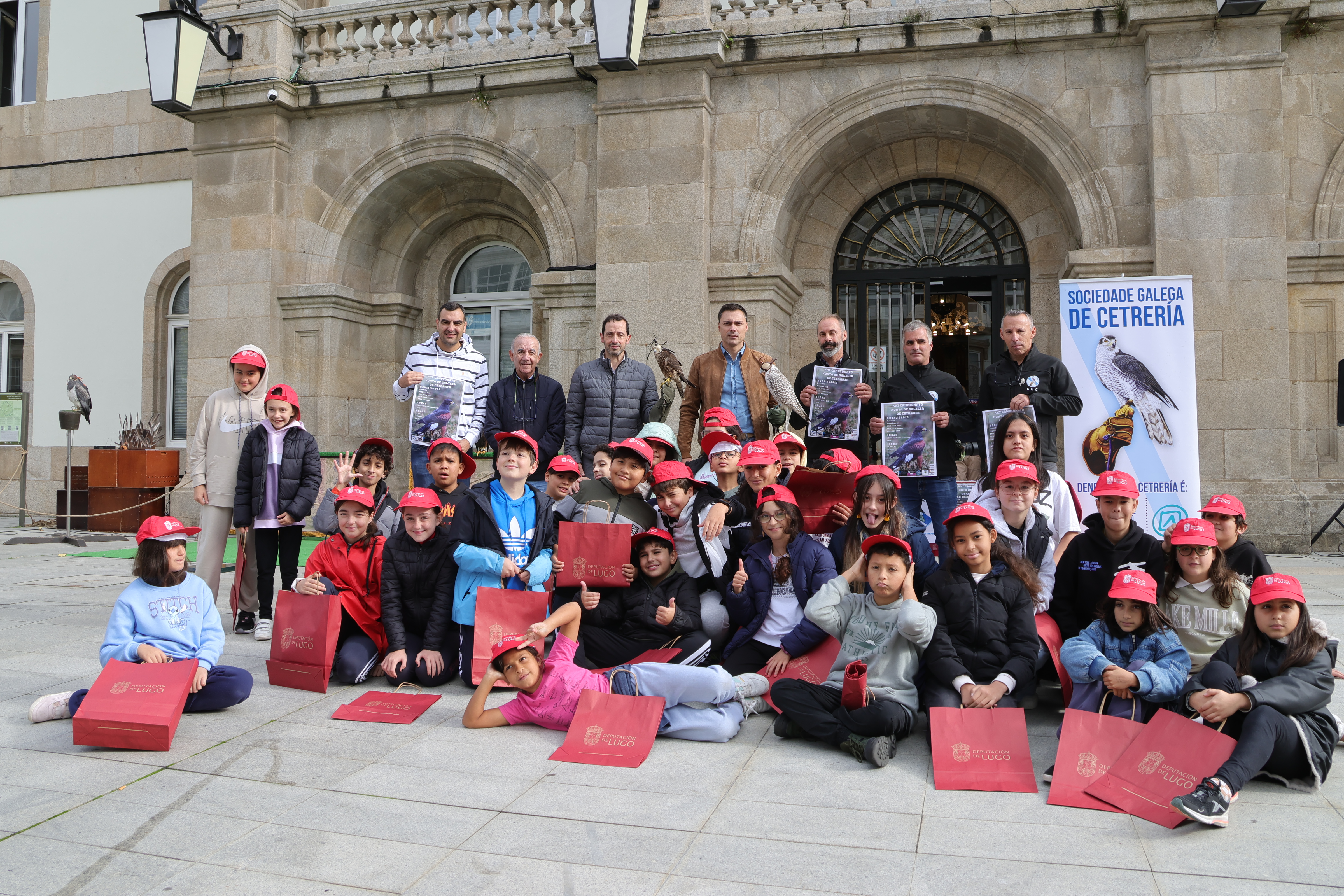 Presentación do Campionato Galego de Cetrería