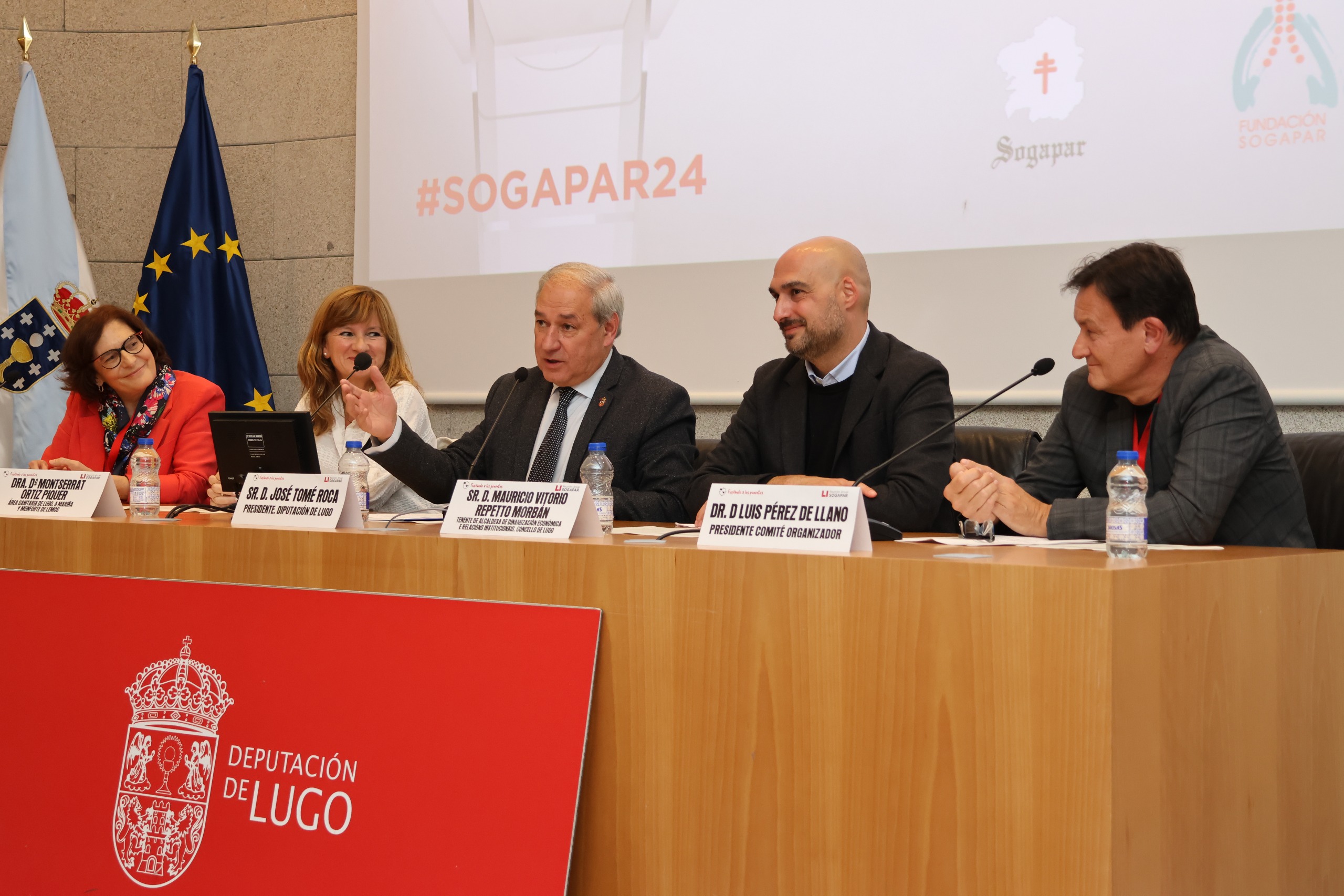 Inauguración reunión SOGAPAR