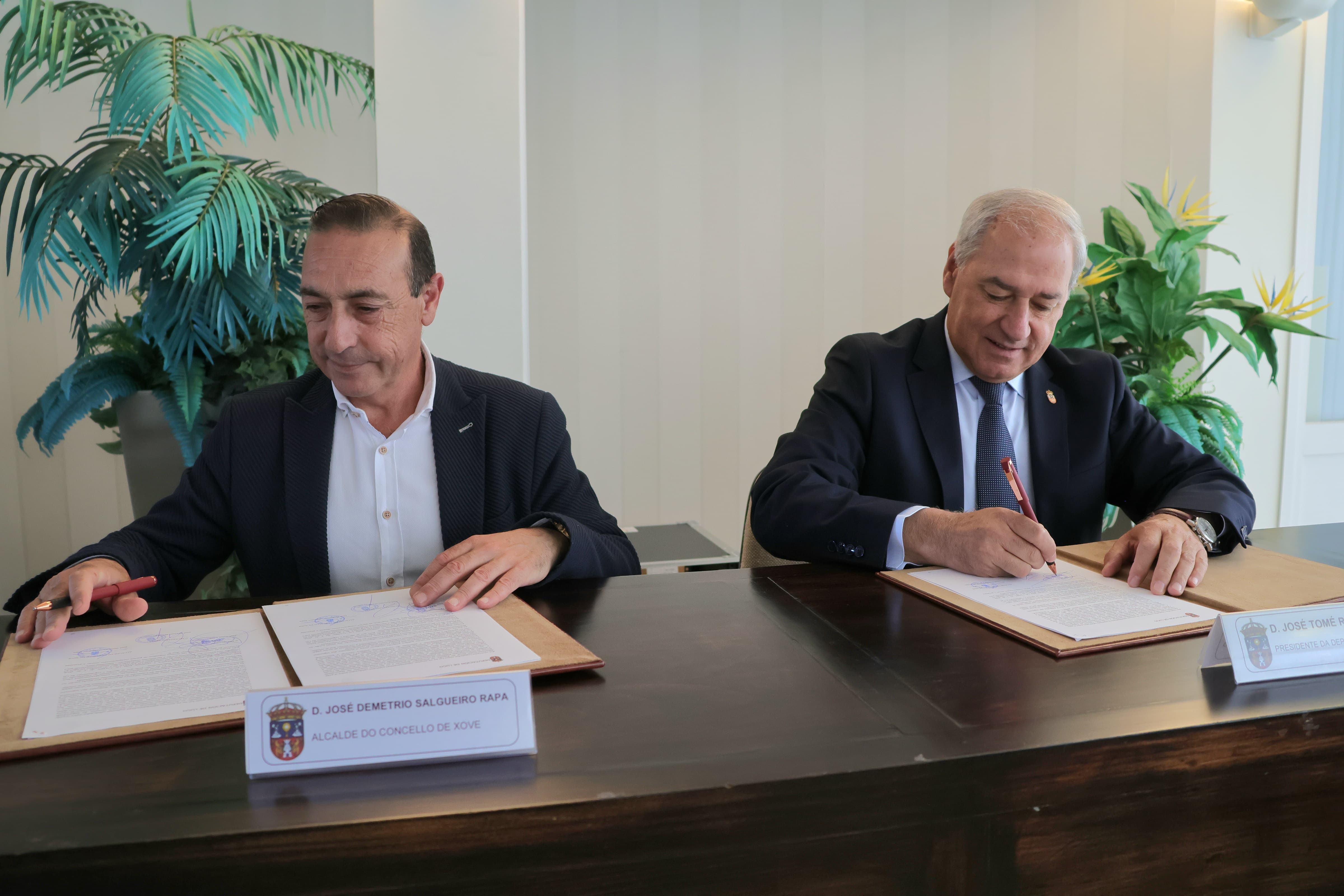 Sinatura convenio Xove Sinatura convenio Xove