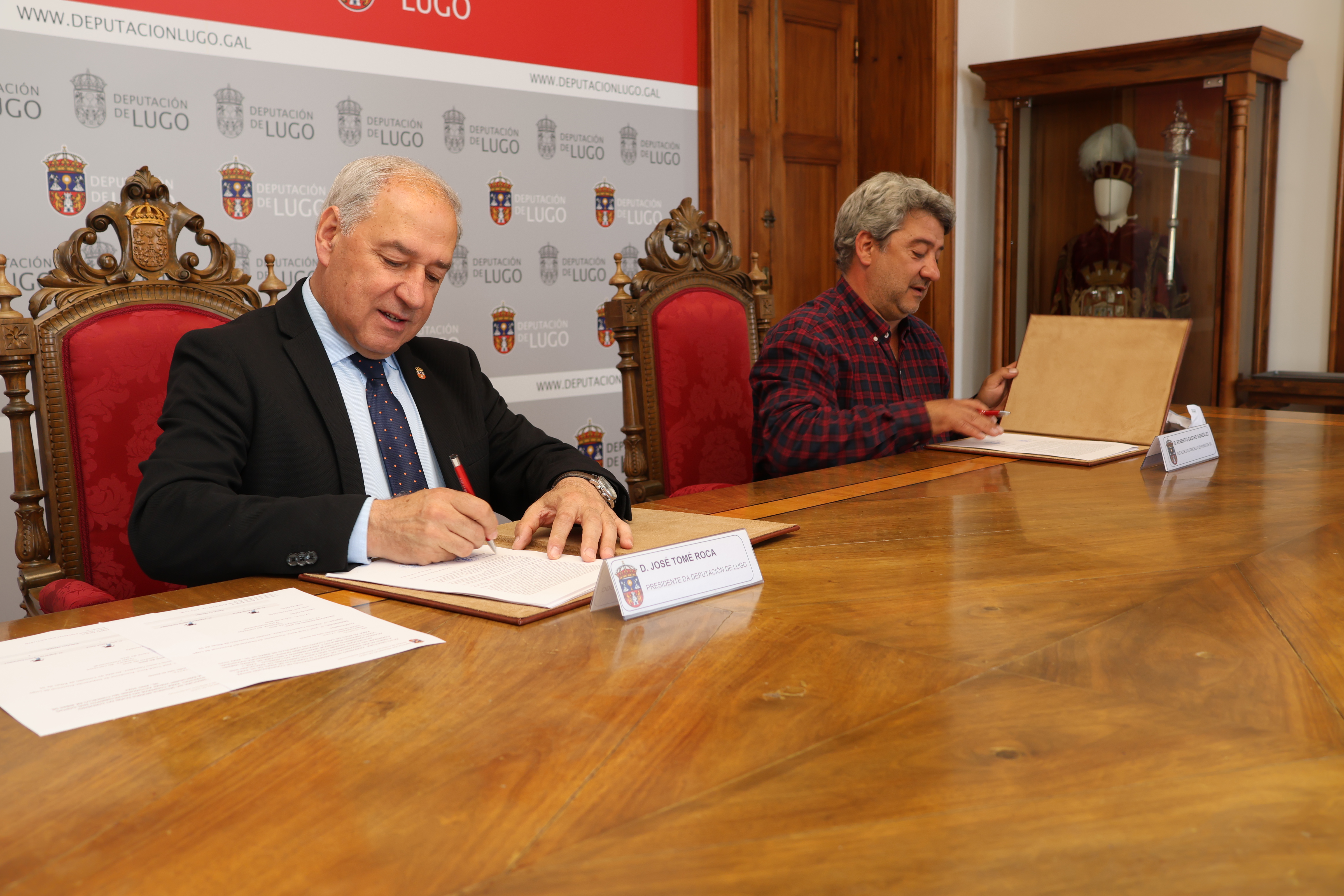 Convenio con Ribas de Sil