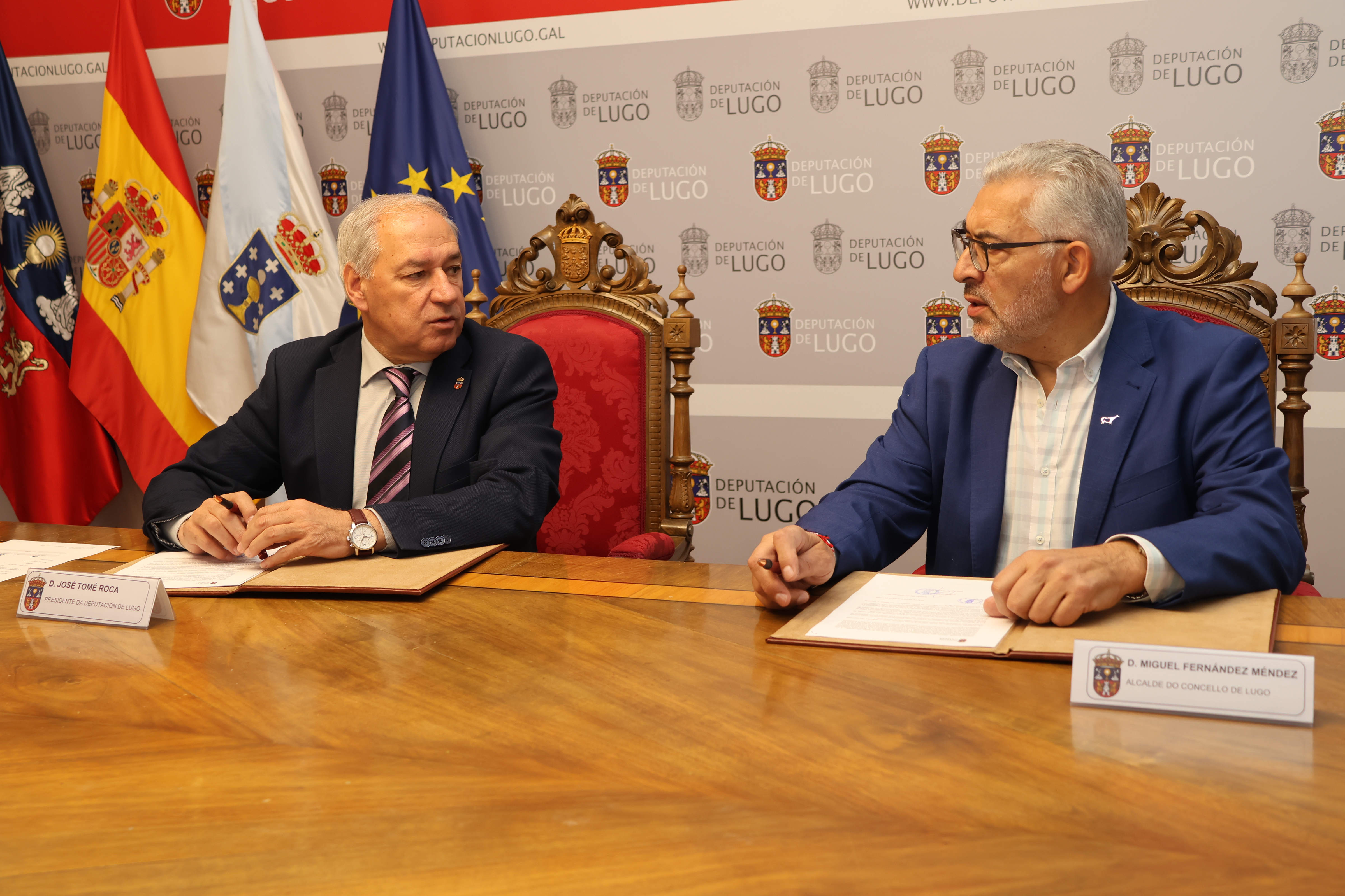 Sinatura convenio Lugo