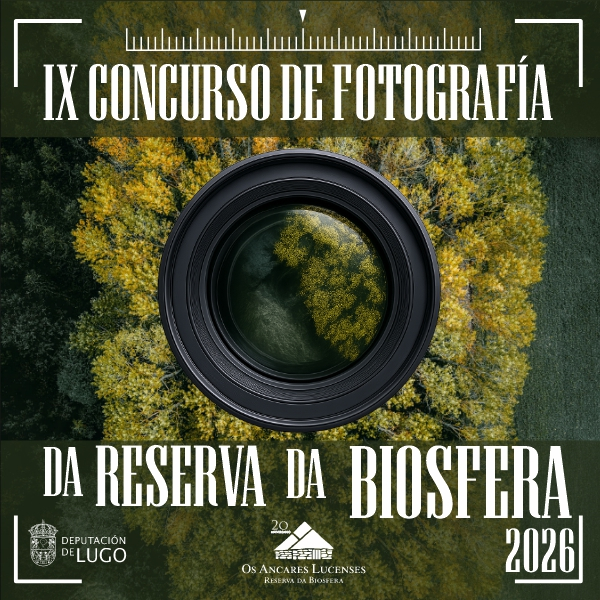 Banner IX Concurso de Fotografía Reservas da Biosfera 2026