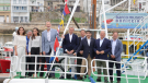 Visita dos Reis a Burela