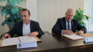 Sinatura convenio Xove
